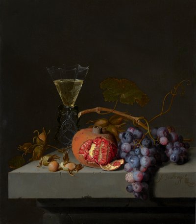Nature morte avec fruits - Jacob van Walscapelle