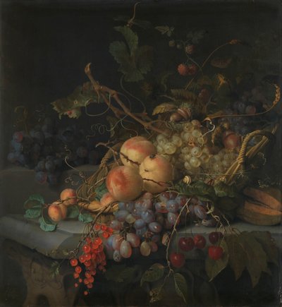 Nature morte avec fruits - Jacob van Walscapelle
