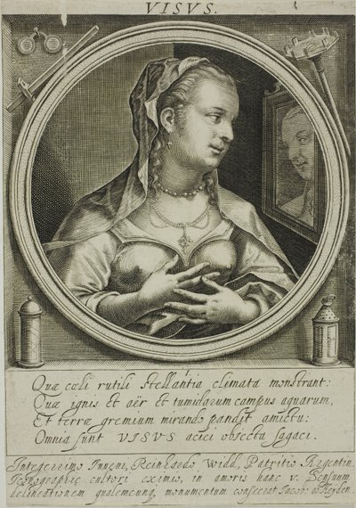La vue, première planche des Cinq sens - Jacob van der Heyden