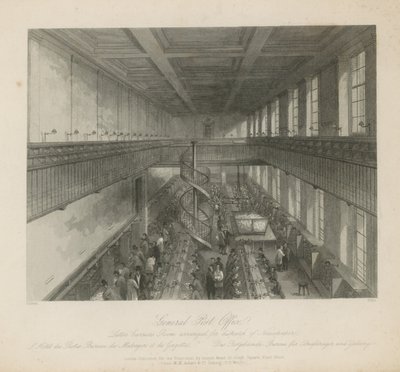 Salle des facteurs arrangée pour l