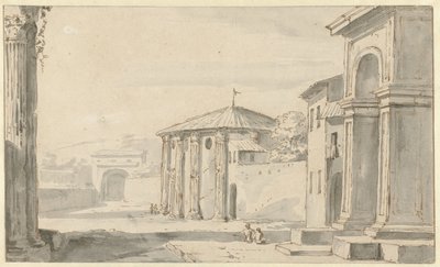 Vue de Rome - Jacob van der Ulft