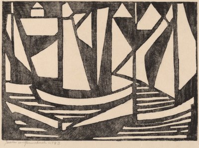 Bateaux, 1915 - Jacoba van Heemskerck van Beest