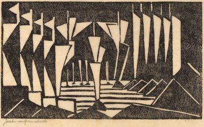 Voiliers stylisés - Jacoba van Heemskerck van Beest