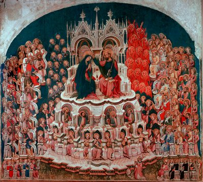 Le couronnement de la Vierge au Paradis - Jacobello del Fiore