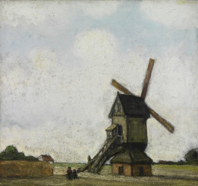 Moulin à vent dans la Campine - Jacobs Smits