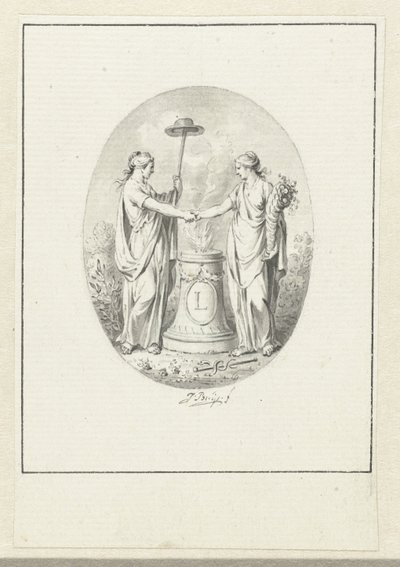 Représentation allégorique de la Liberté - Jacobus Buys