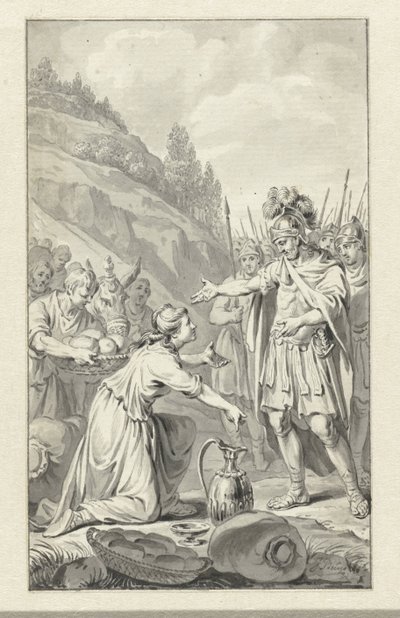 David et Abigaïl - Jacobus Buys