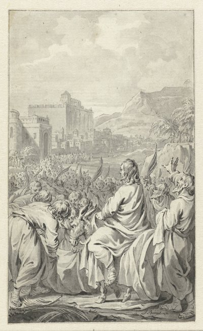 Entrée à Jérusalem - Jacobus Buys