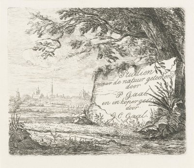 Page de titre pour : Études d