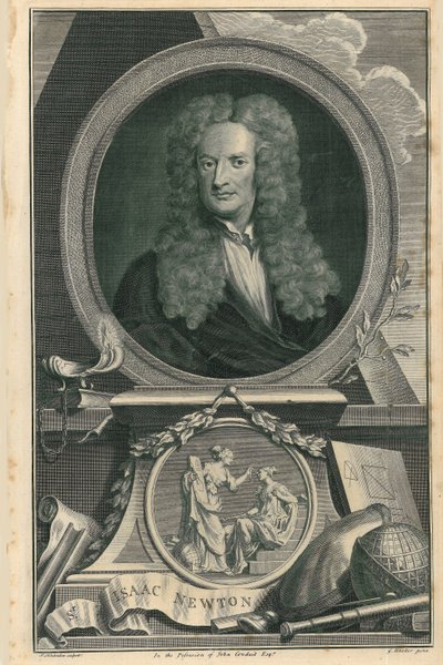 Sir Isaac Newton - Jacobus Houbracken