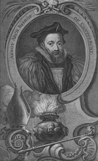 Abbé Archevêque de Cantorbéry - Jacobus Houbraken
