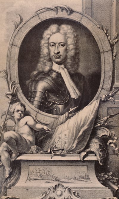 Charles Mordaunt, comte de Peterborough et Monmouth, soldat anglais, vers 1740 1894 - Jacobus Houbraken