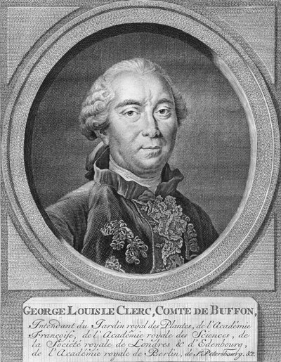 Georges Louis Leclerc, Comte de Buffon, 1774 - Jacobus Houbraken
