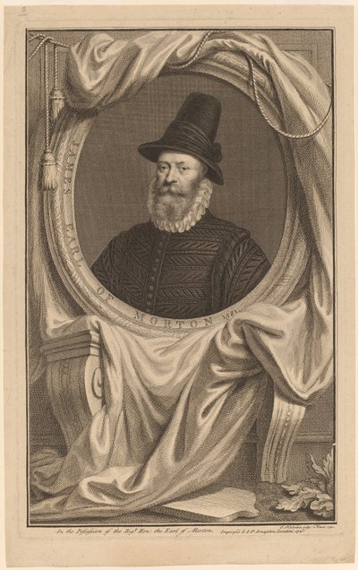 James, comte de Morton - Jacobus Houbraken