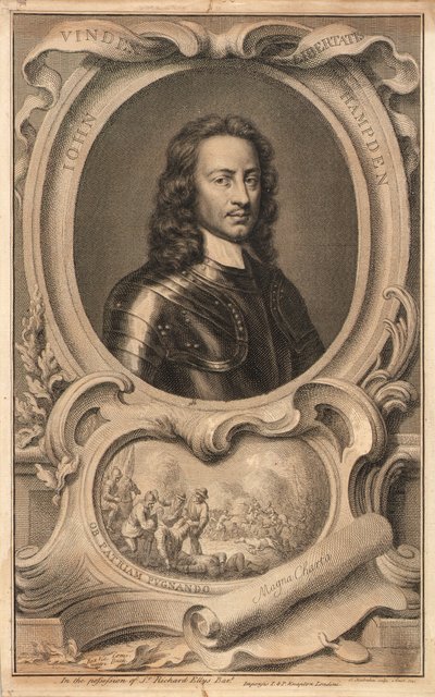 John Hampden - Jacobus Houbraken