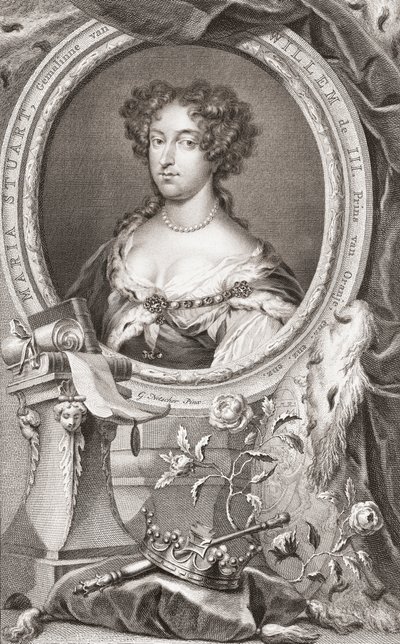 Marie II - Jacobus Houbraken