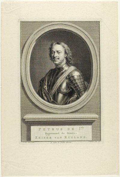 Pierre Ier de Russie - Jacobus Houbraken