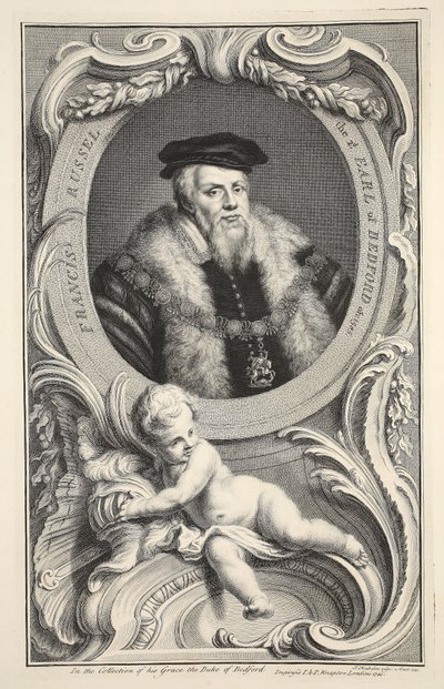 Portrait de Francis Russell, illustration de 