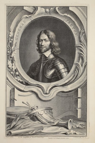 Portrait du général Ireton, illustration de 