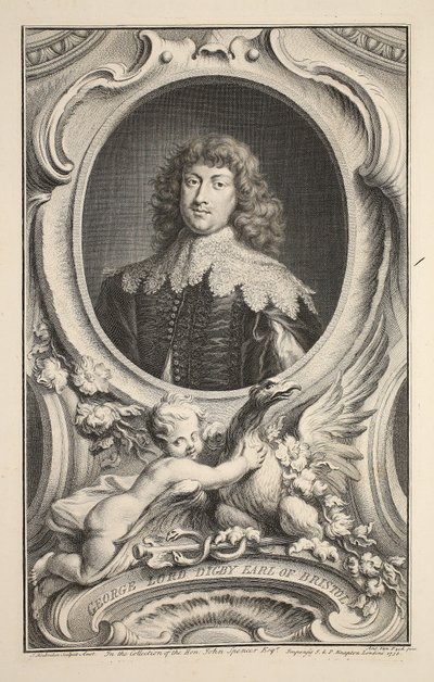 Portrait de George, Lord Digby, Comte de Bristol, illustration de 