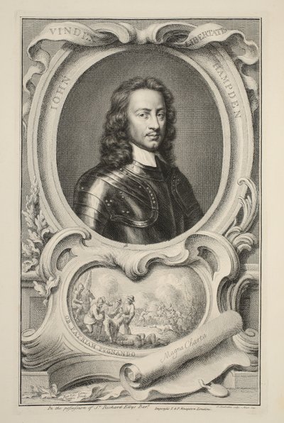 Portrait de John Hampden, illustration de 