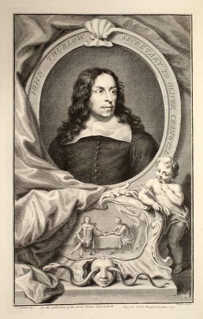 Portrait de John Thurlow, illustration de 