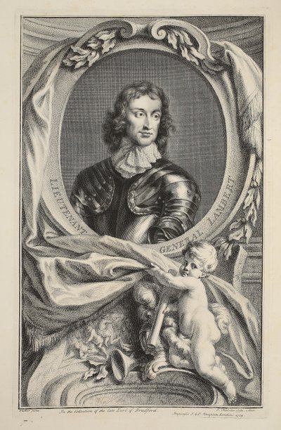 Portrait du Lt Général Lambert, illustration de 
