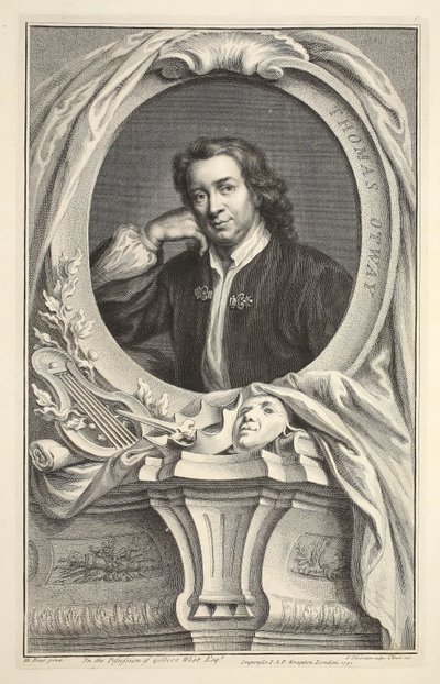 Portrait de Thomas Otway, illustration de 