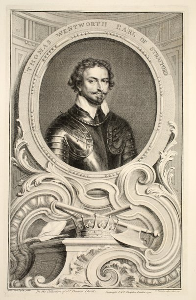 Portrait de Thomas Wentworth, comte de Stratford, illustration de 