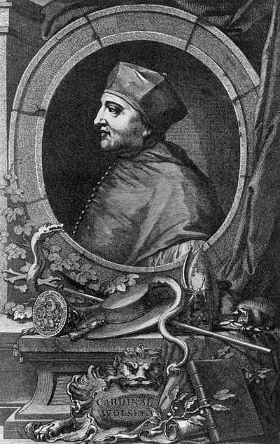 Portrait de Thomas Wolsey, cardinal et homme d