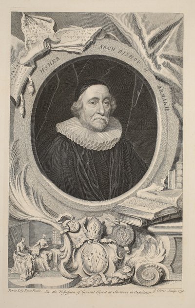 Portrait de Usher, archevêque d