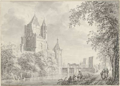 Porte de la ville - Jacobus Kops (attributed to)