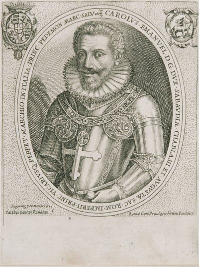Charles-Emmanuel Ier de Savoie - Jacobus Laurus