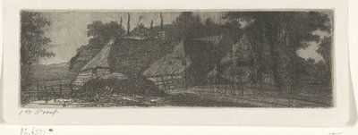 Paysage avec trois fermes - Jacobus Ludovicus Cornet