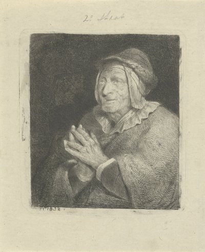 Vieille femme - Jacobus Ludovicus Cornet