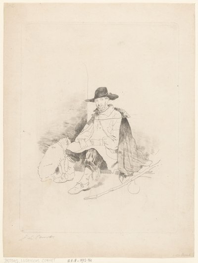 Voyageur au repos - Jacobus Ludovicus Cornet