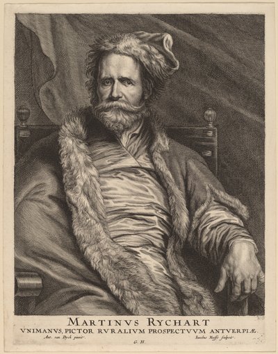 Martin Rijckaert - Jacobus Neeffs, after Sir Anthony van Dyck