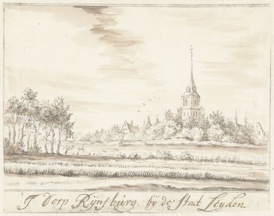 Le village de Rijnsburg - Jacobus Stellingwerff