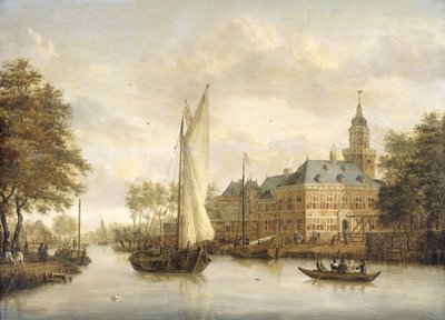 Château de Nijenrode sur la Vecht près de Breukelen - Jacobus Storck