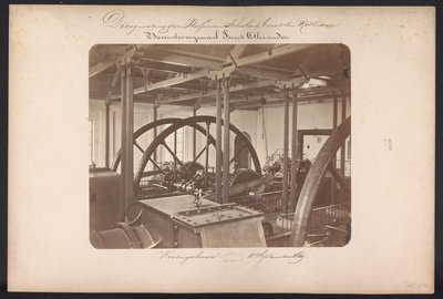 Station de pompage à vapeur Prince Alexander / Kralingscheveer 18 septembre 1869 - Jacobus van Gorkom jr.