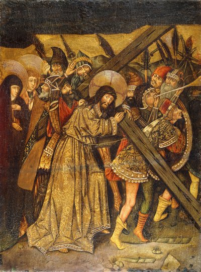 Le Christ sur le chemin du Calvaire - Jacomart Baco
