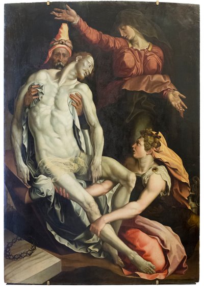 La mise au tombeau du Christ - Jacopino del Conte