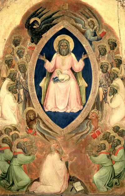 Dieu le Père en trône du Polyptyque de l
