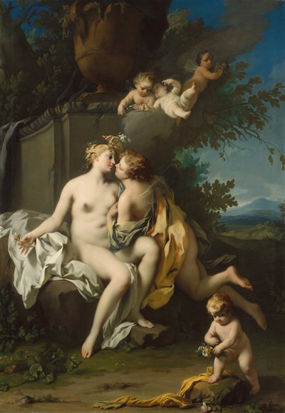 Flore et Zéphyr, années 1730 - Jacopo Amigoni