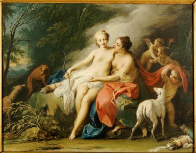 Jupiter et Callisto - Jacopo Amigoni