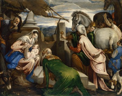 Adoration des Mages - Jacopo Bassano