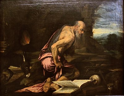 Saint Jérôme pénitent - Jacopo Bassano