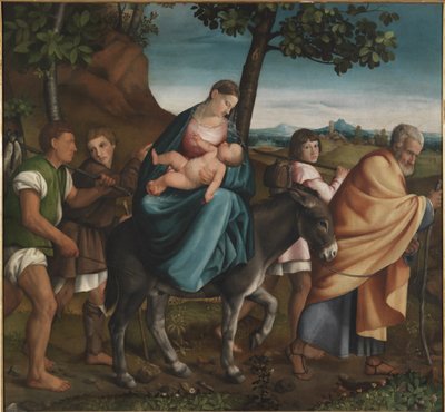 La Fuite en Égypte, 1534 - Jacopo Bassano il vecchio