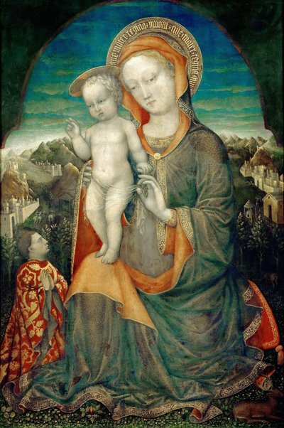 Madone et Enfant par un prince de la maison d