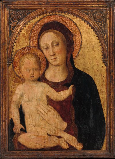 Madone et Enfant, probablement années 1440 - Jacopo Bellini